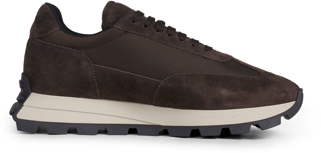 Antony Morato RUNNING METAL RHINO SUEDE IN BOMBER E CAMOSCIO Bruin