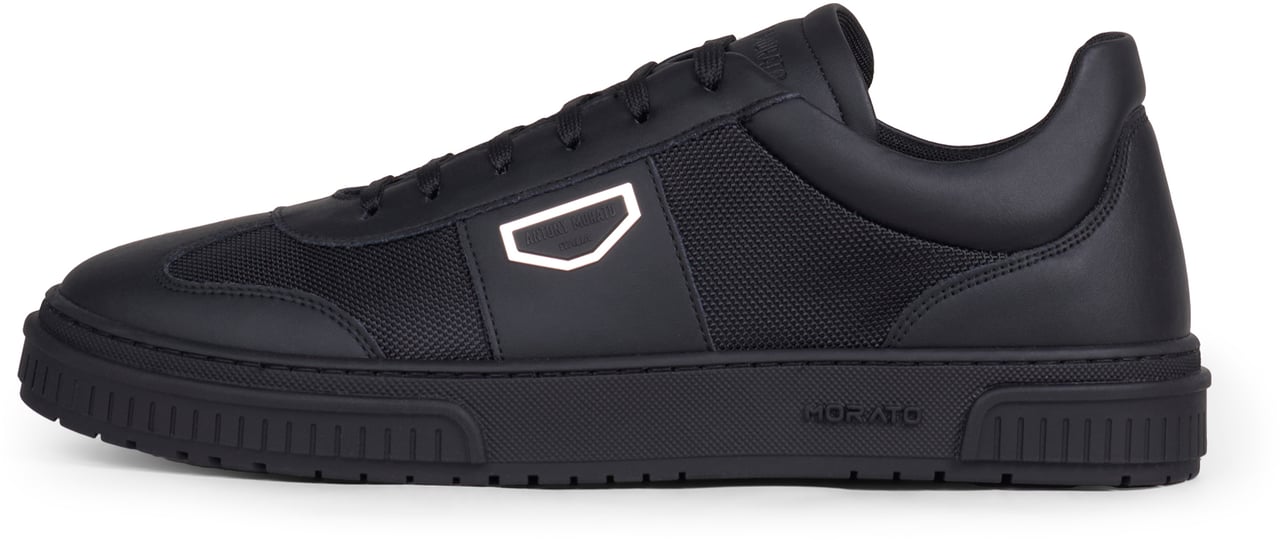 Antony Morato SNEAKER METAL CRUISER IN BOMBER E CUOIO RIVESTITO Zwart