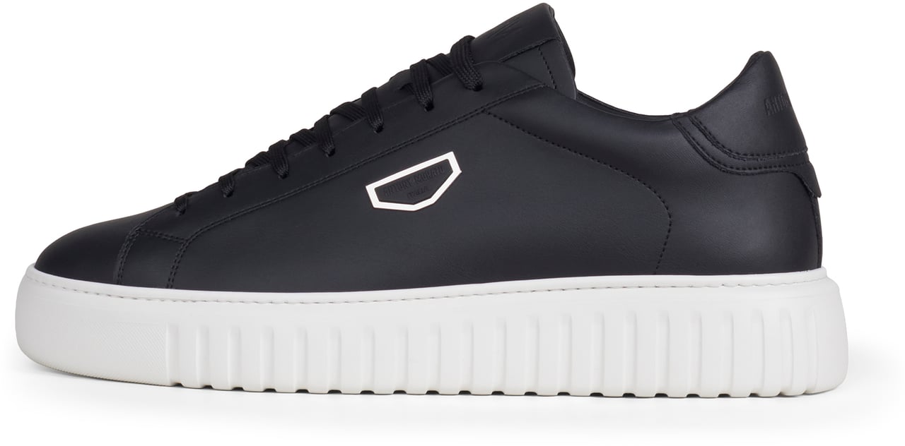 Antony Morato SNEAKER METAL ARIES IN CUOIO RIVESTITO Zwart