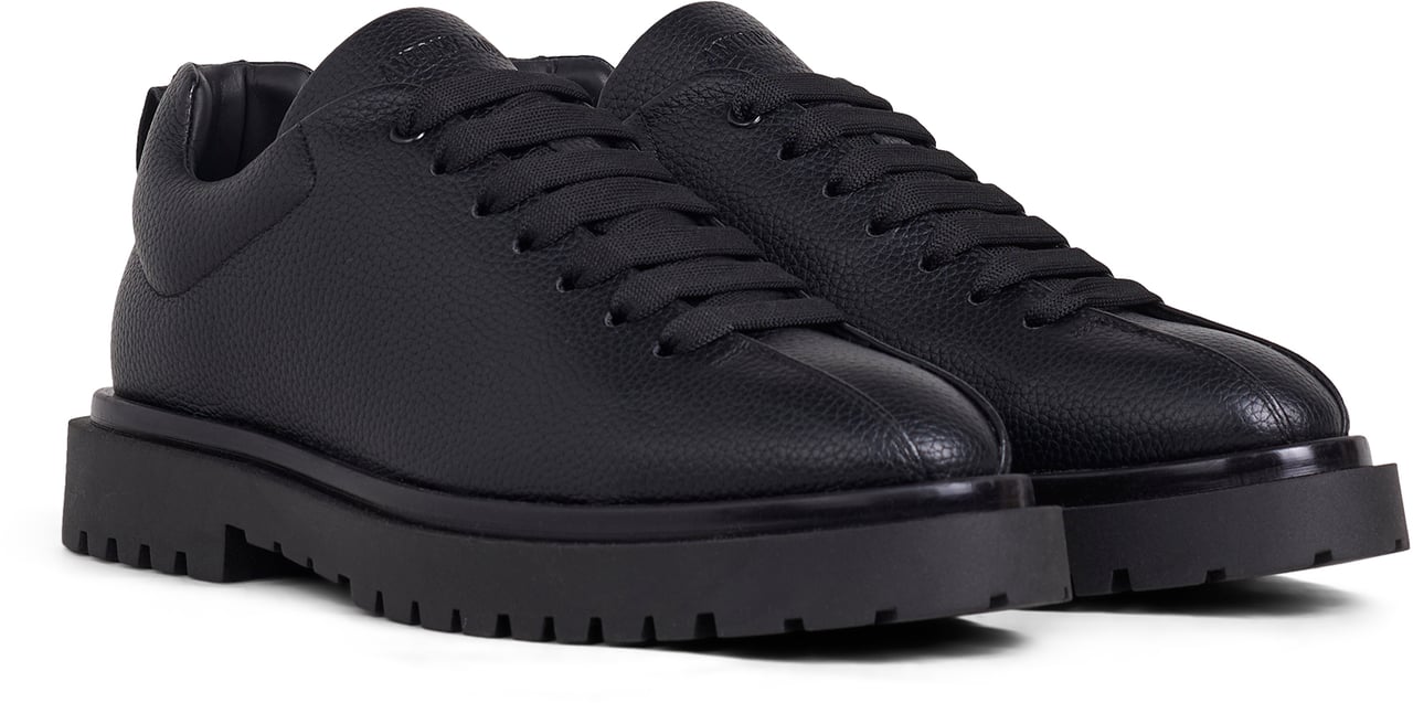 Antony Morato SCARPA CLASSICA OSKAR IN CUOIO RIVESTITO - OPEN MIND 2 Zwart