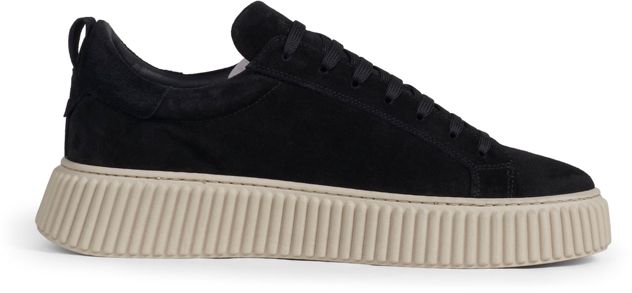 Antony Morato SNEAKER HOPPER SUEDE IN CAMOSCIO Zwart