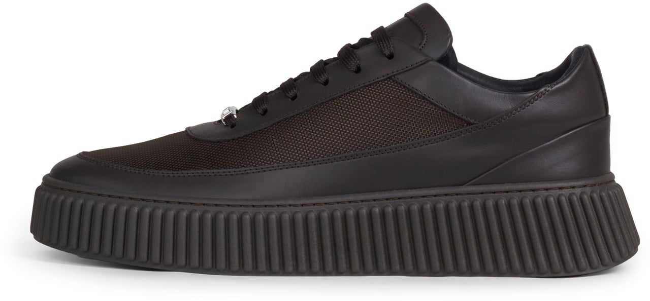 Antony Morato SNEAKER PIPER IN BOMBER E CUOIO RIVESTITO Bruin