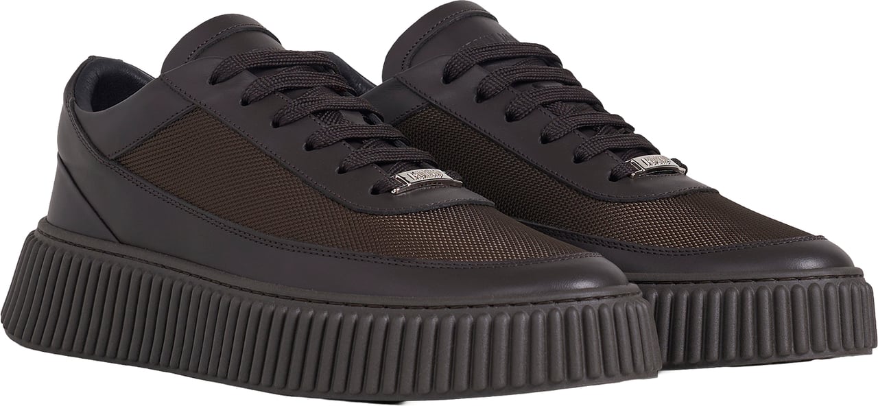 Antony Morato SNEAKER PIPER IN BOMBER E CUOIO RIVESTITO Bruin