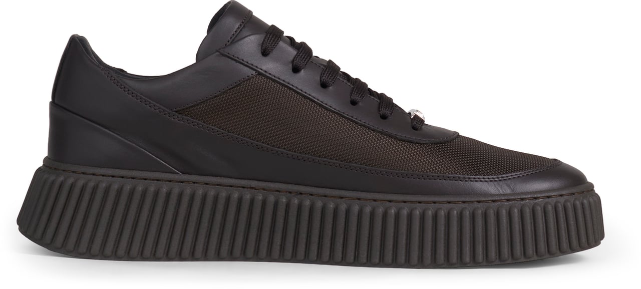 Antony Morato SNEAKER PIPER IN BOMBER E CUOIO RIVESTITO Bruin