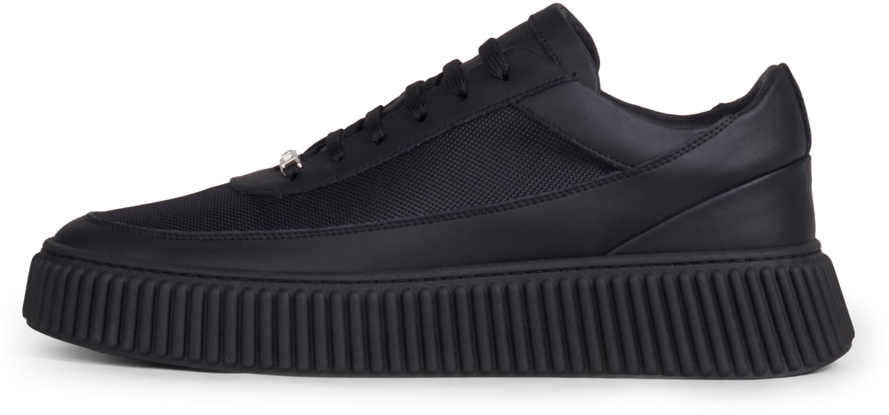 Antony Morato SNEAKER PIPER IN BOMBER E CUOIO RIVESTITO Zwart
