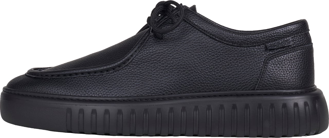 Antony Morato MOCASSINO ALLACCIATO AUSTIN IN CUOIO RIVESTITO Zwart
