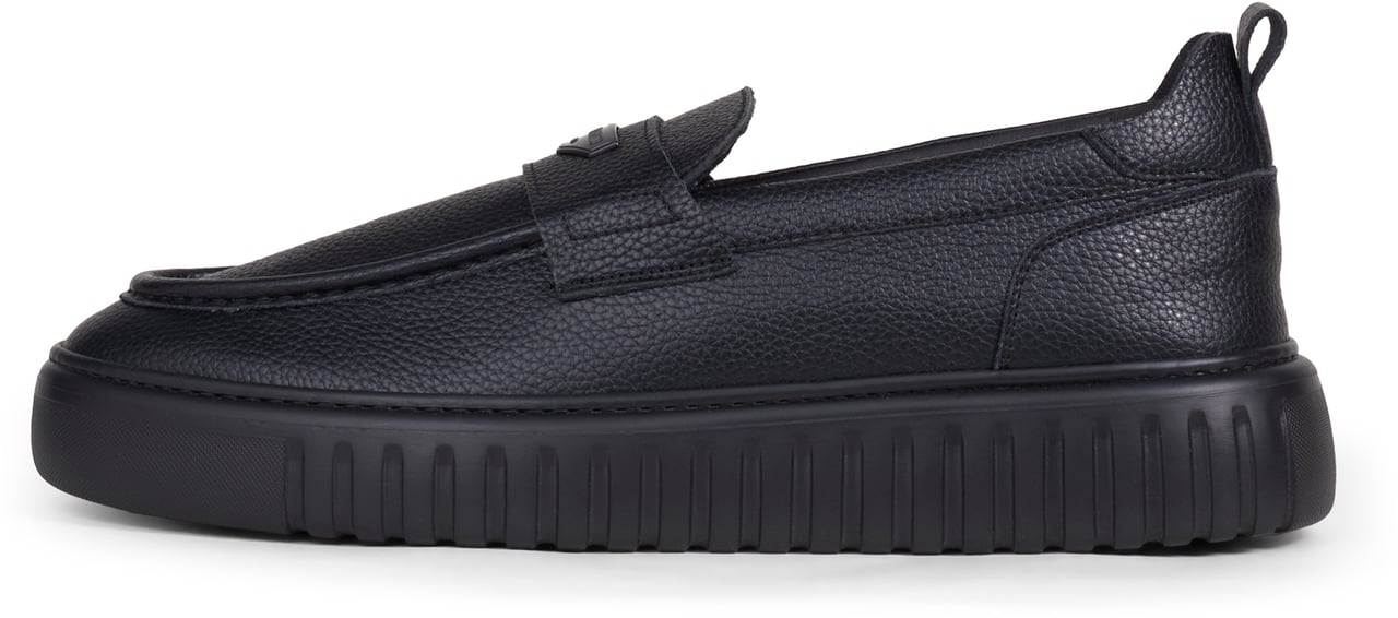 Antony Morato MOCASSINO PARROT IN CUOIO RIVESTITO Zwart