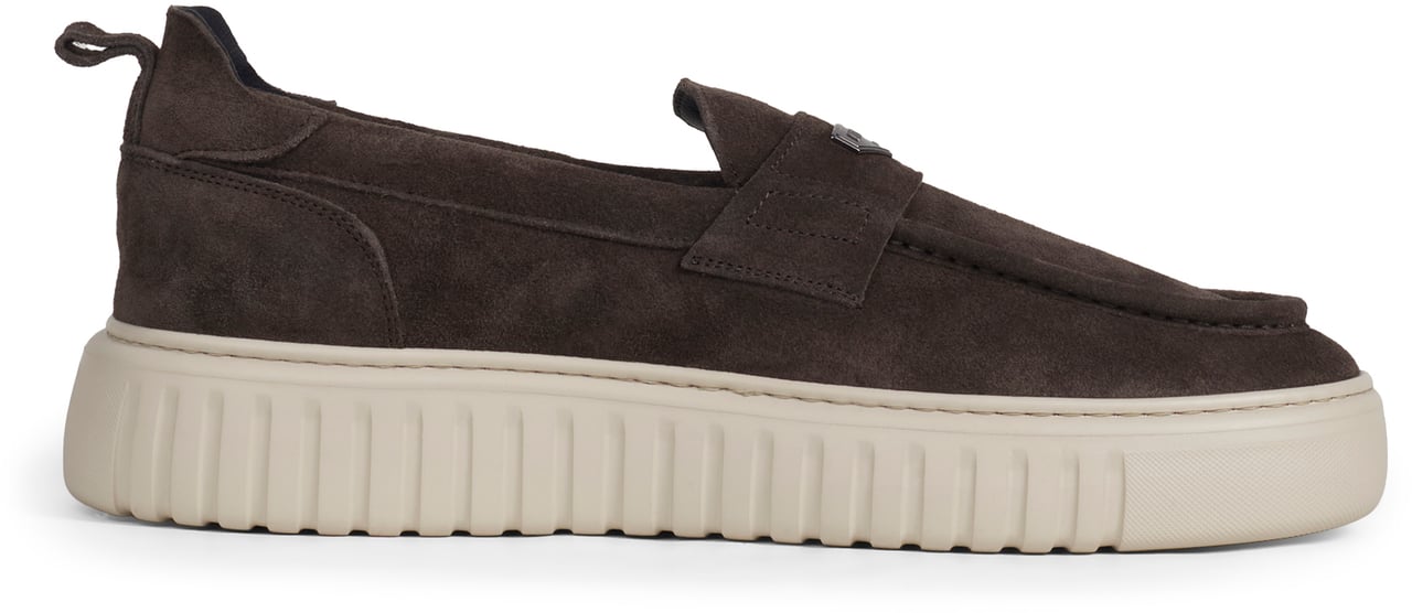 Antony Morato MOCASSINO PARROT SUEDE IN CAMOSCIO Bruin