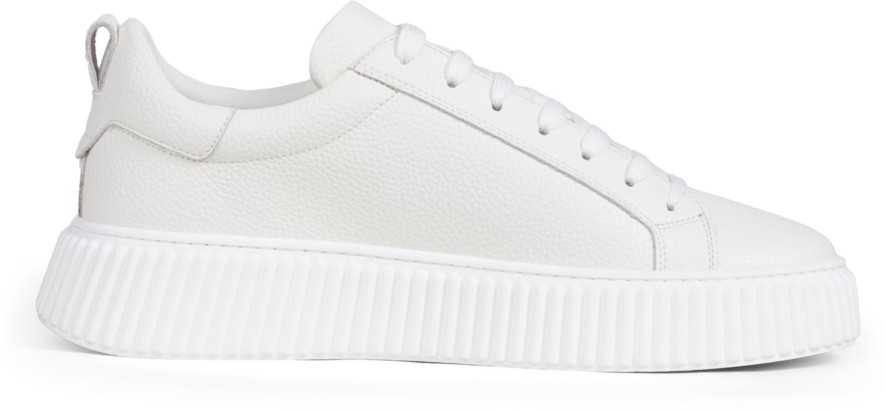 Antony Morato SNEAKER HOPPER IN CUOIO RIVESTITO Wit