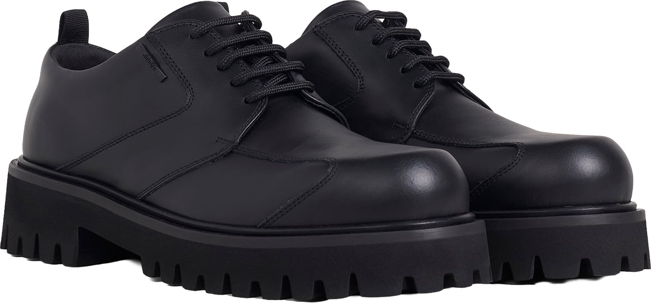 Antony Morato SCARPA CLASSICA ROCH IN PELLE - OPEN MIND 1 Zwart