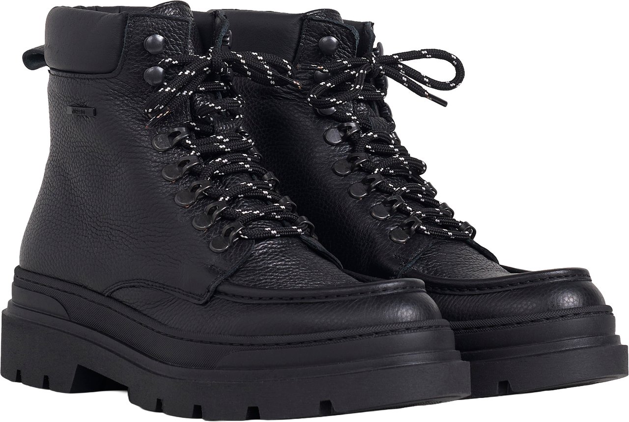 Antony Morato ANFIBIO CHAMBER IN PELLE Zwart