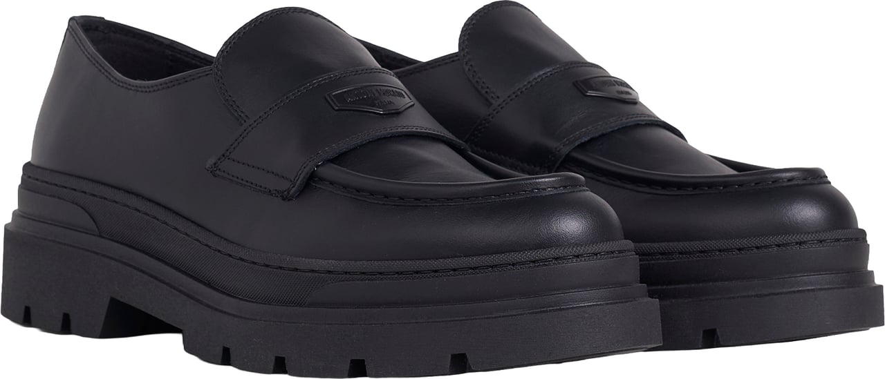 Antony Morato MOCASSINO HARVELL IN PELLE Zwart