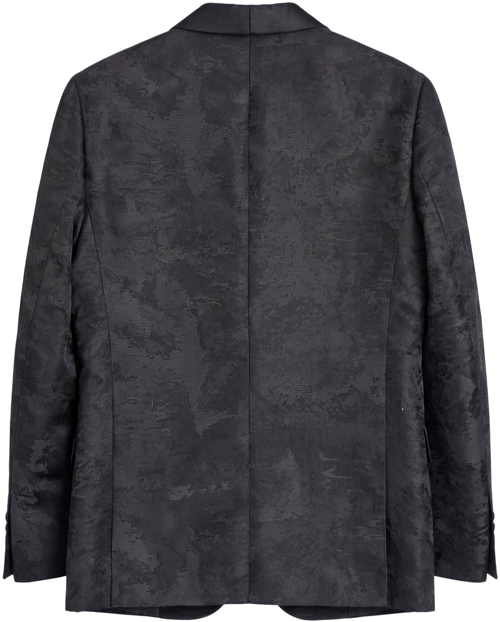 Antony Morato JACKET ROXANNE REGULAR FIT IN JACQUARD FABRIC WITH SATIN AS CONTRAST Zwart