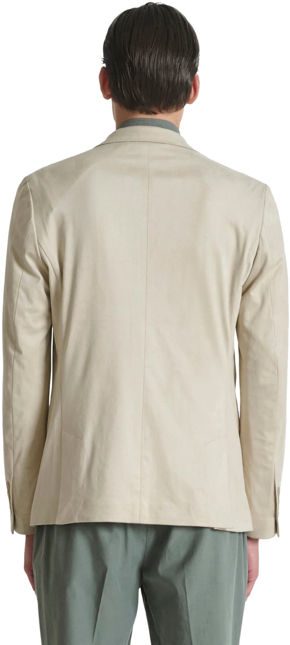 Antony Morato JACKET AMIRA SLIM FIT IN IN KNIT STRETCH FABRIC SUEDE ASPECT Beige