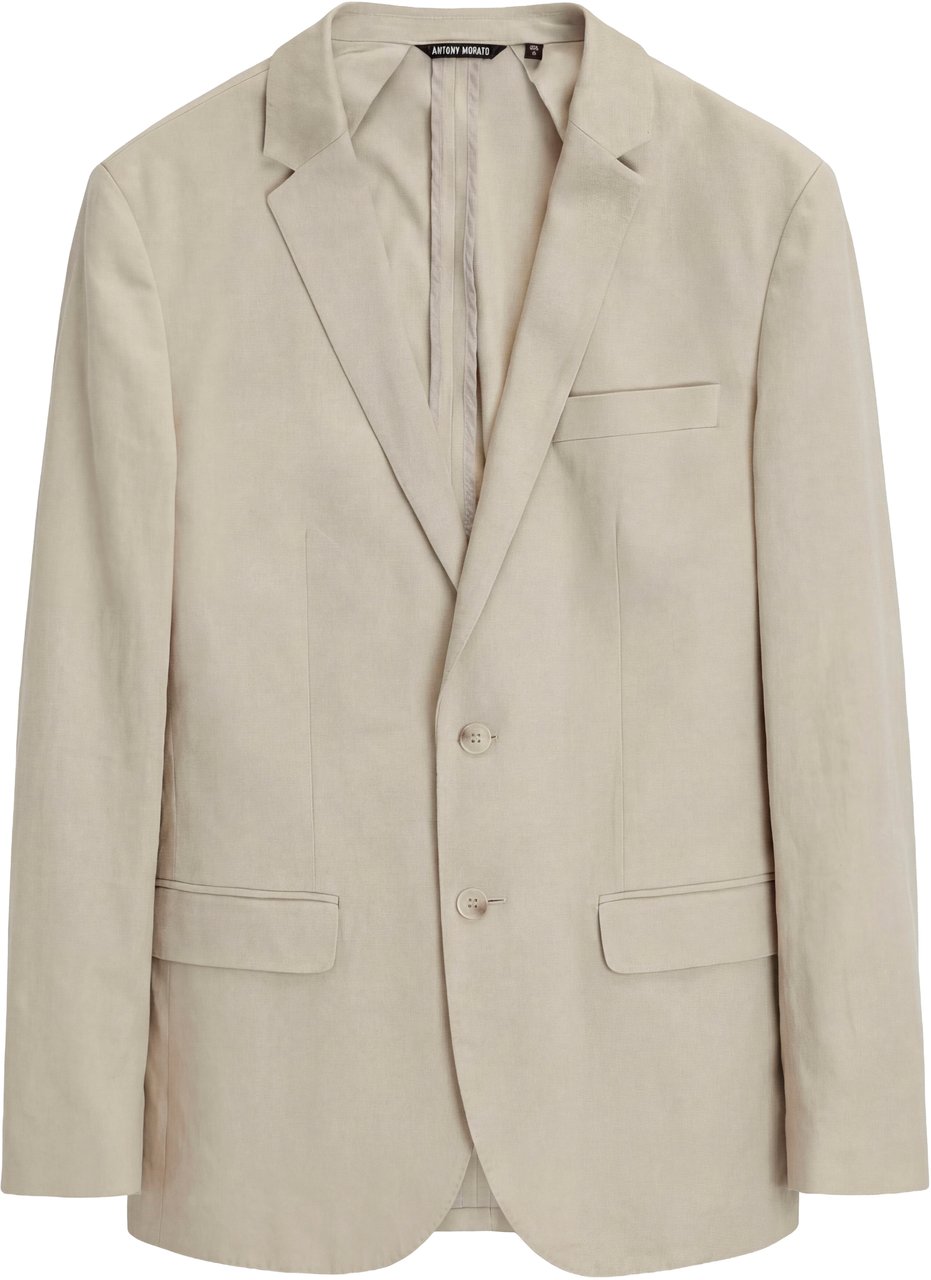 Antony Morato JACKET AMIRA SLIM FIT IN IN KNIT STRETCH FABRIC SUEDE ASPECT Beige