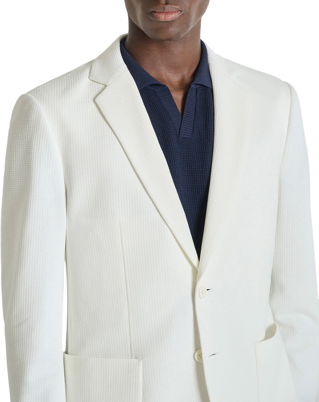 Antony Morato JACKET RAYA REGULAR FIT IN DOBBY Wit