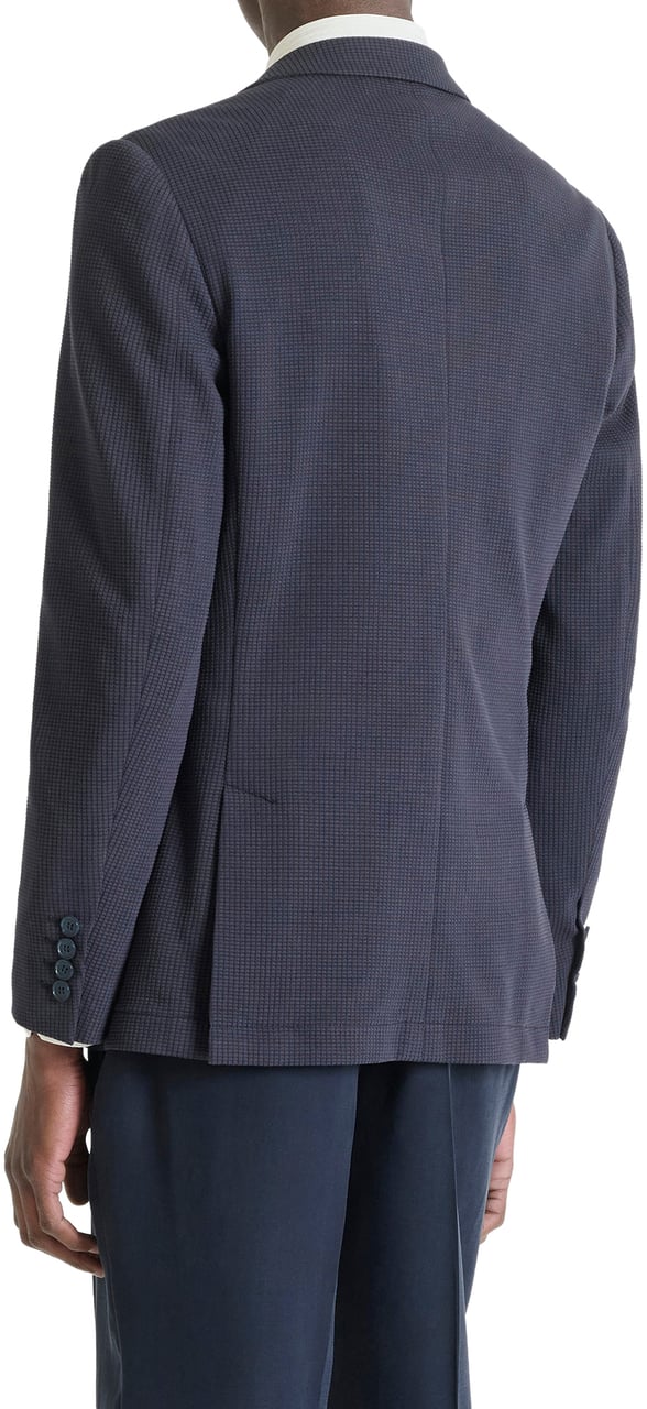 Antony Morato JACKET RAYA REGULAR FIT IN DOBBY Blauw