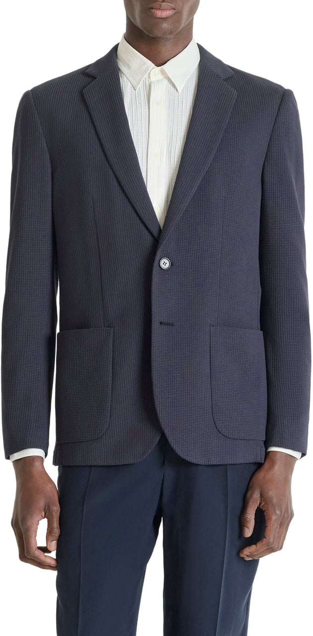 Antony Morato JACKET RAYA REGULAR FIT IN DOBBY Blauw