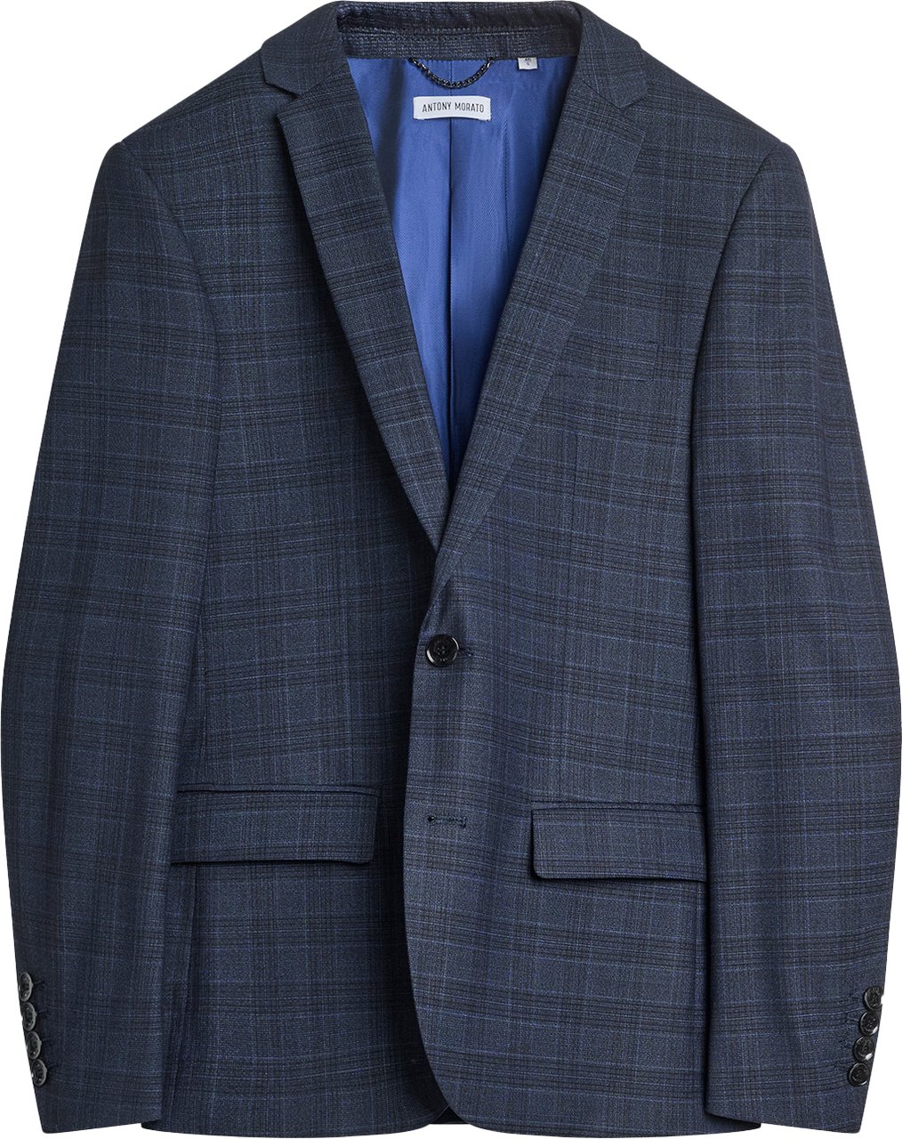Antony Morato JACKET BONNIE  SLIM FIT GALLES MOTIF Blauw