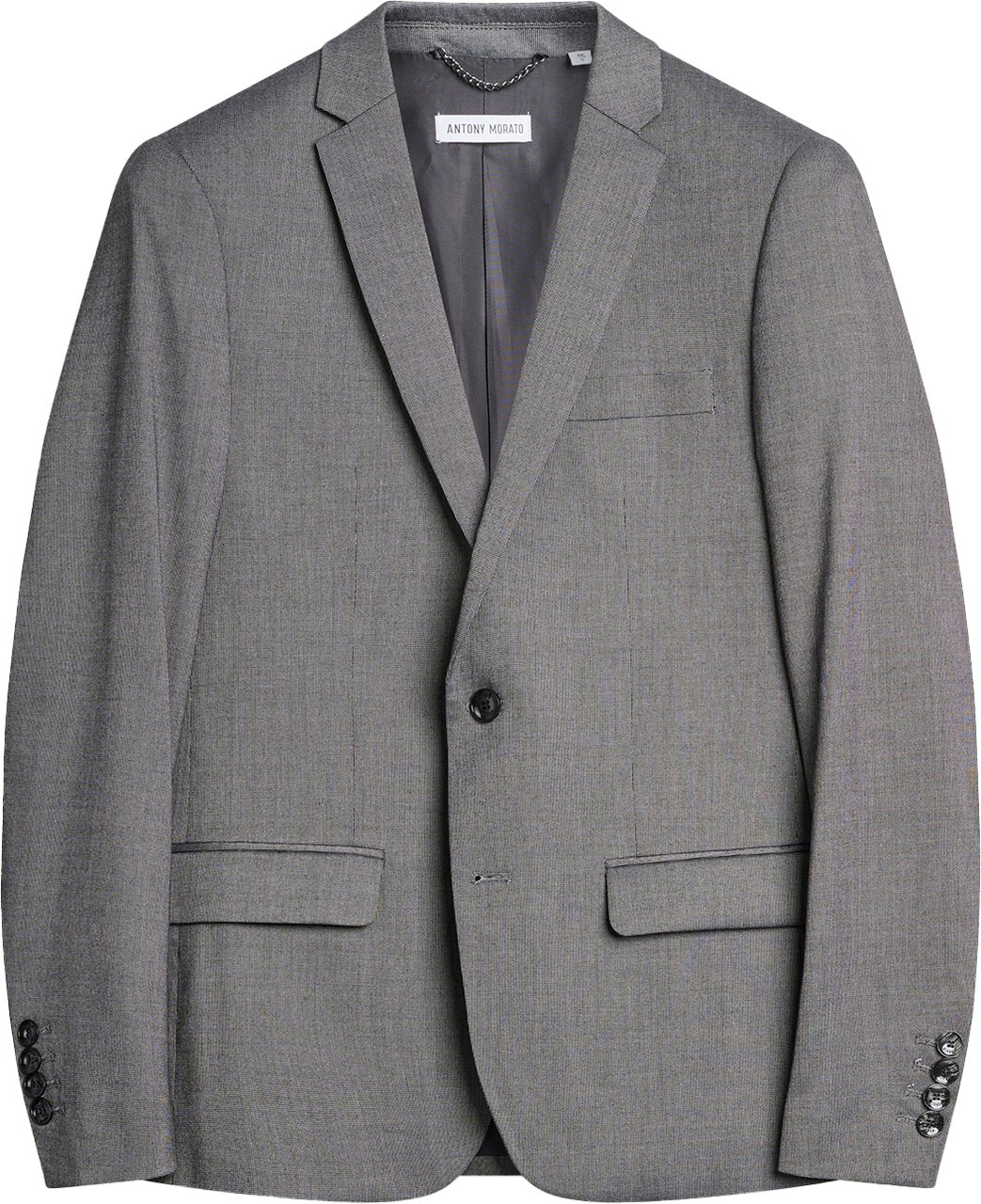 Antony Morato JACKET BONNIE  SLIM FIT MICRO PATTERN Grijs