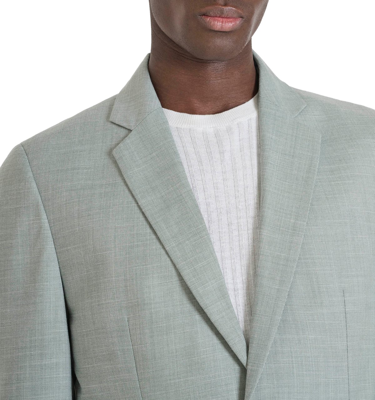 Antony Morato JACKET JULIE SLIM FIT IN SLUB STRETCH VISCOSE BLEND FABRIC Groen