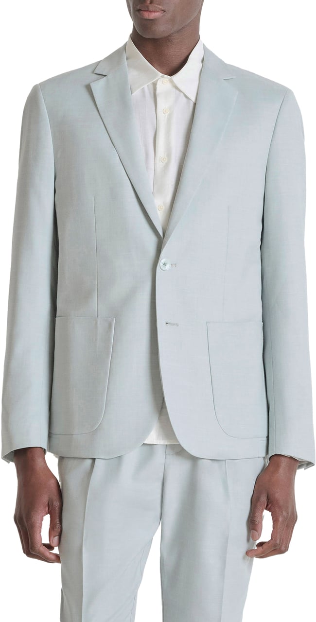 Antony Morato JACKET JULIE SLIM FIT IN SLUB STRETCH Blauw