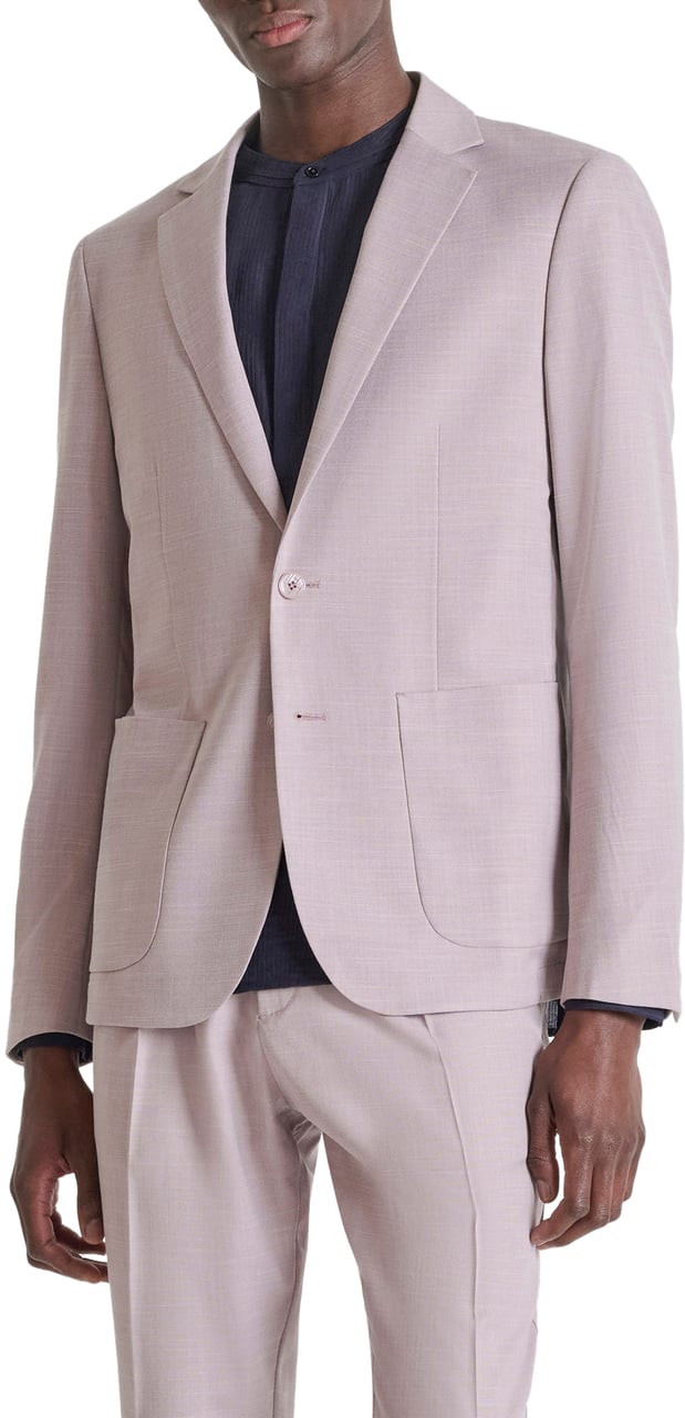 Antony Morato JACKET JULIE SLIM FIT IN SLUB STRETCH Roze