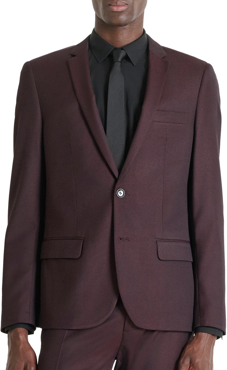 Antony Morato JACKET BONNIE SLIM FIT MICRO PATTERN Rood
