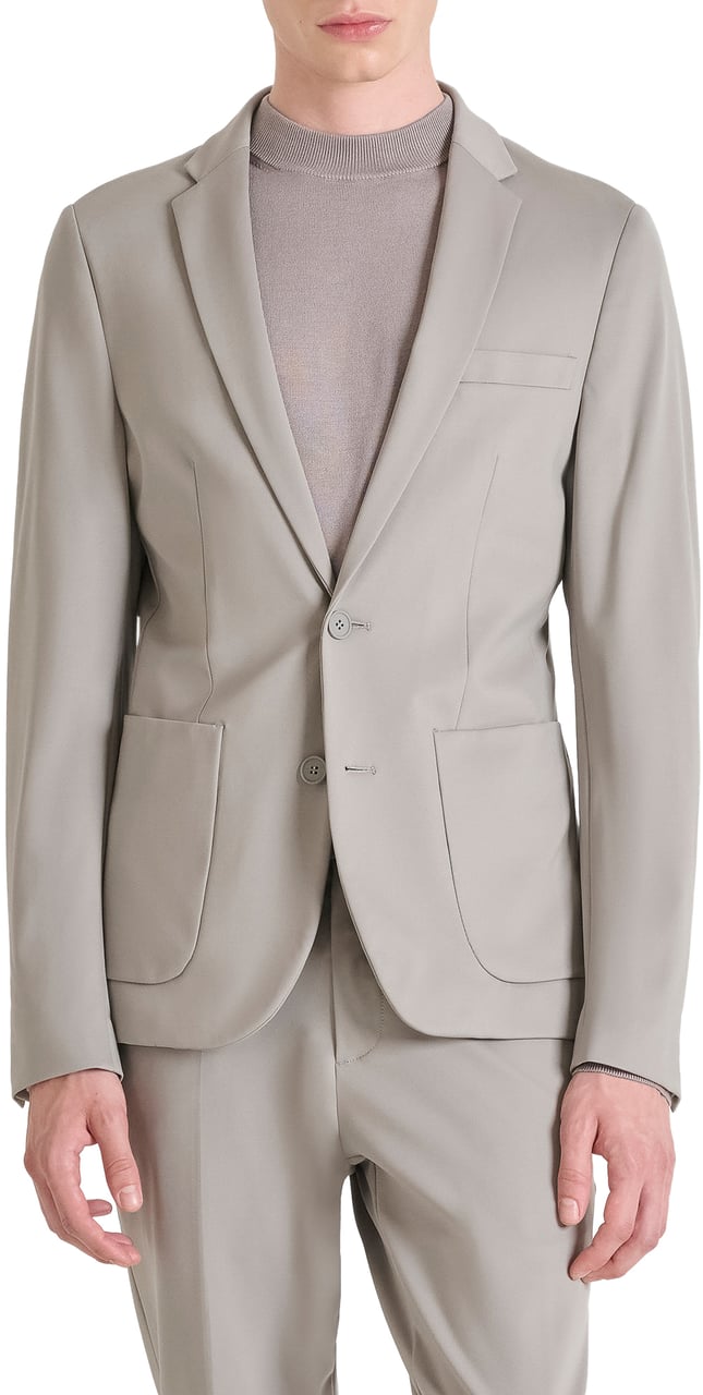 Antony Morato JACKET SLIM RAD IN BI-STRETCH FABRIC TECHNO HANDFEEL Grijs