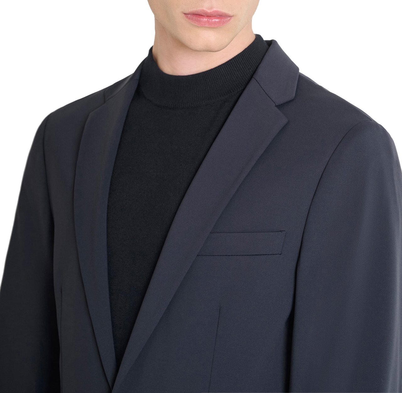 Antony Morato JACKET SLIM RAD IN BI-STRETCH FABRIC TECHNO HANDFEEL Blauw