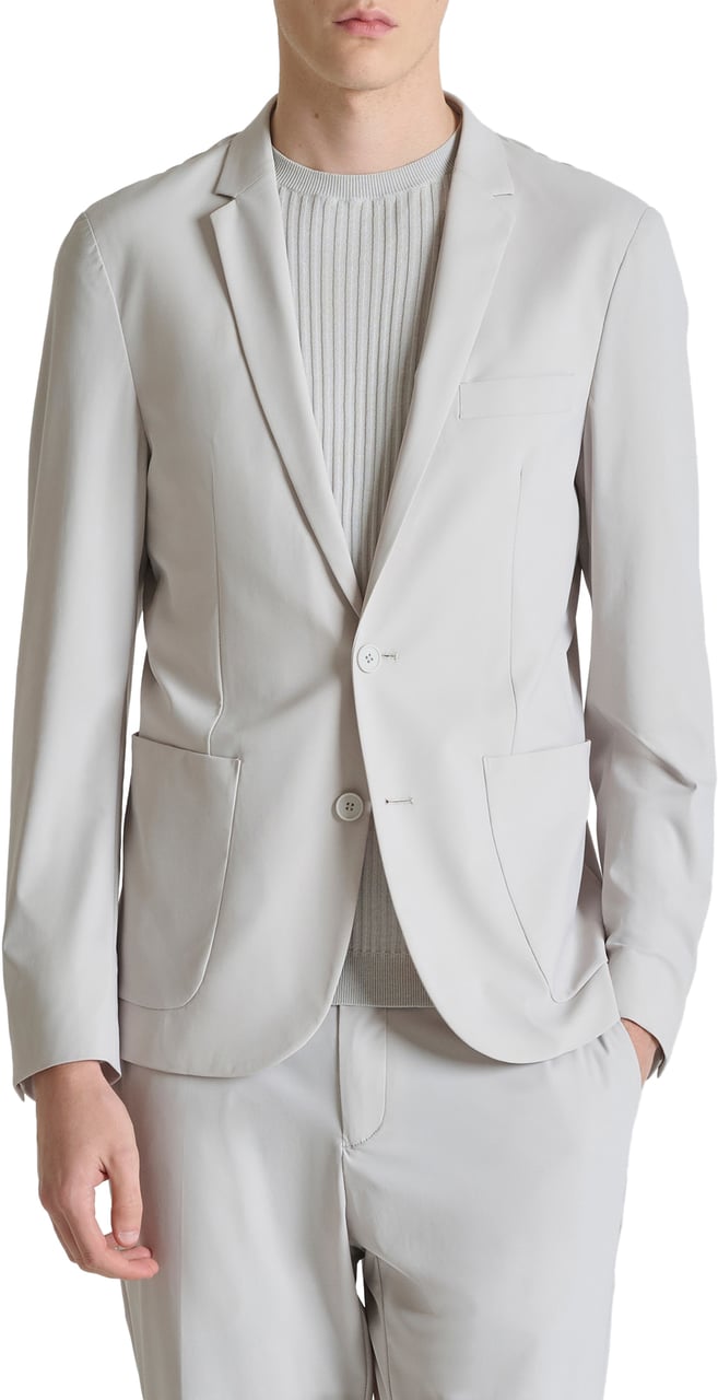 Antony Morato JACKET SLIM RAD IN BI-STRETCH FABRIC TECHNO HANDFEEL Wit