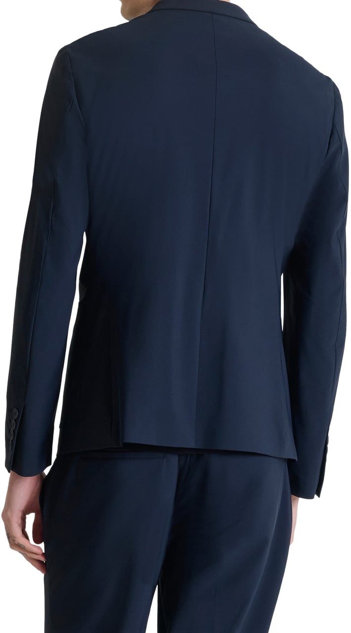 Antony Morato JACKET SLIM RAD IN BI-STRETCH FABRIC TECHNO HANDFEEL Blauw