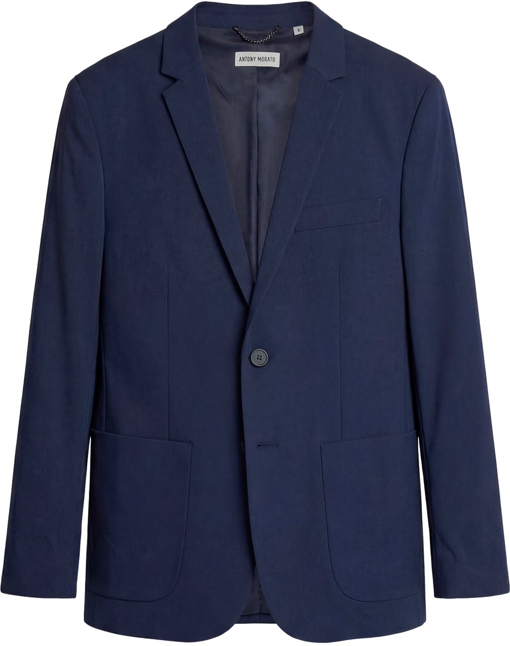 Antony Morato JACKET SLIM RAD IN BI-STRETCH FABRIC TECHNO HANDFEEL Blauw
