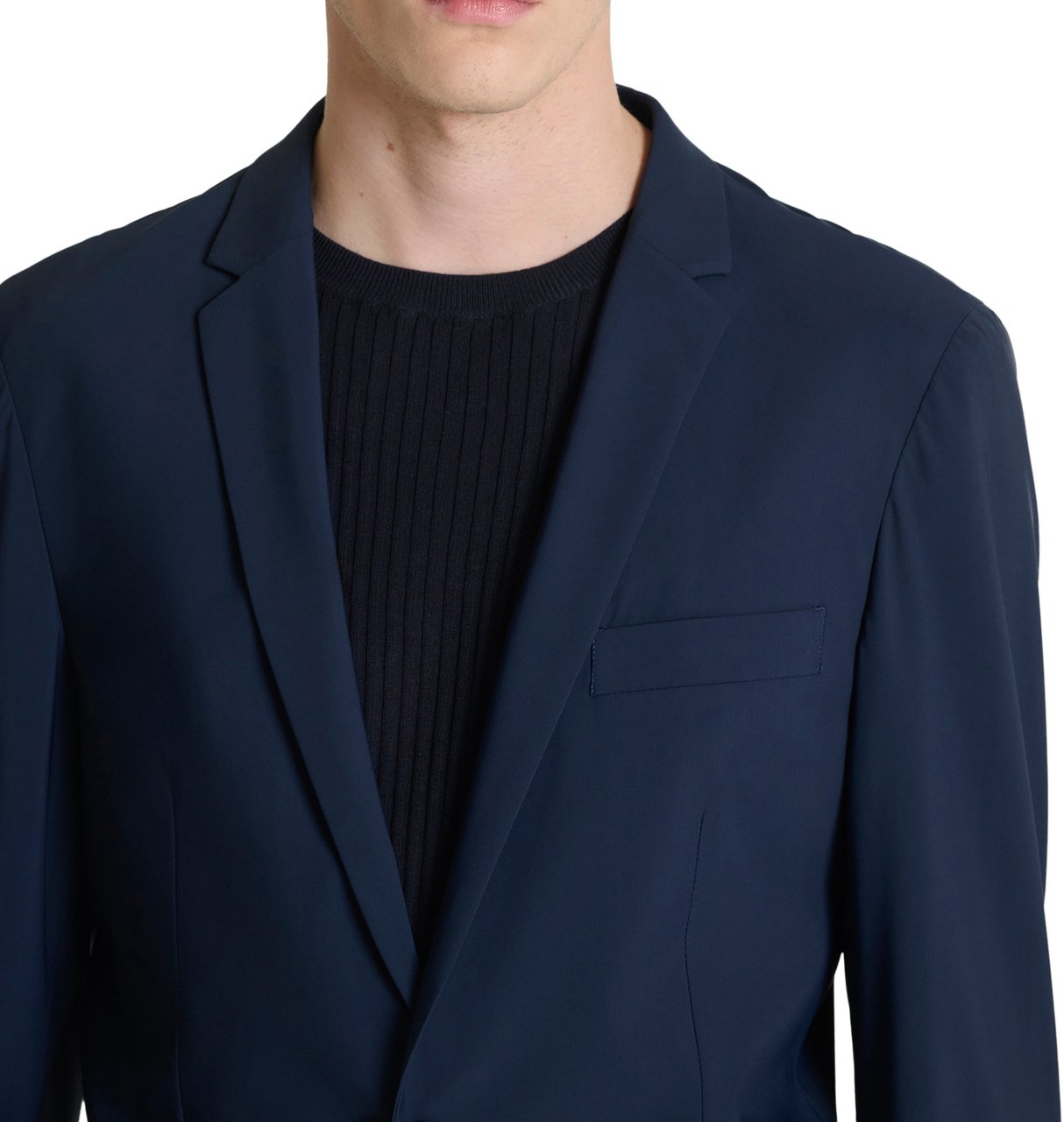 Antony Morato JACKET SLIM RAD IN BI-STRETCH FABRIC TECHNO HANDFEEL Blauw
