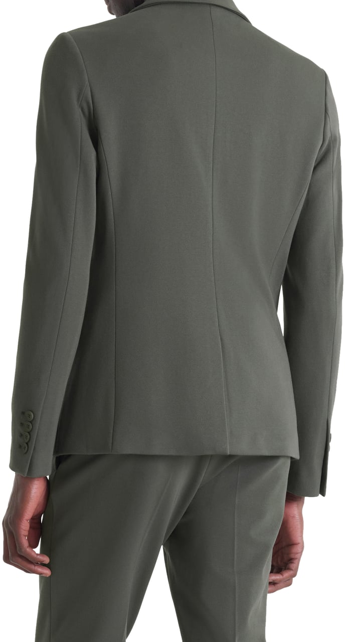 Antony Morato JACKET ASHE SUPER SLIM FIT IN  TWILL Groen