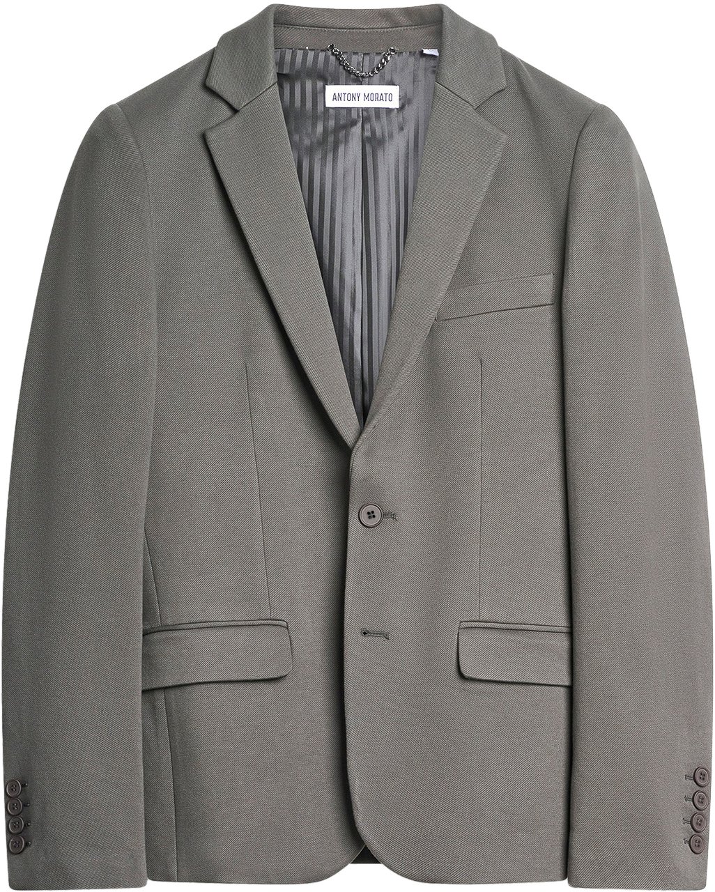 Antony Morato JACKET ASHE SUPER SLIM FIT IN  TWILL Groen