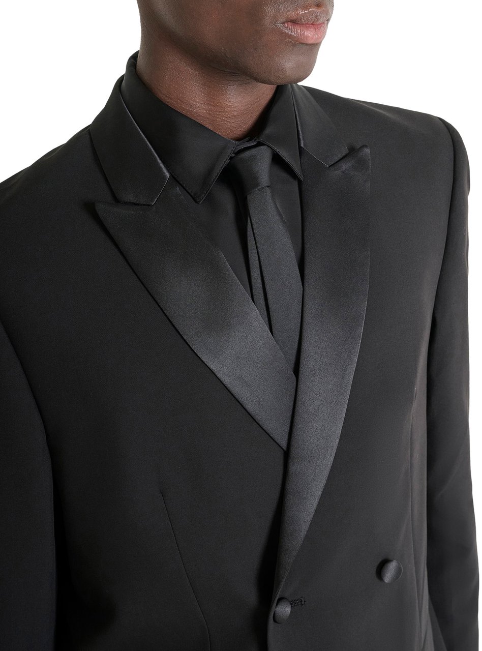 Antony Morato JACKET ROGER REGULAR  FIT WITH SATIN AS CONTRAST Zwart