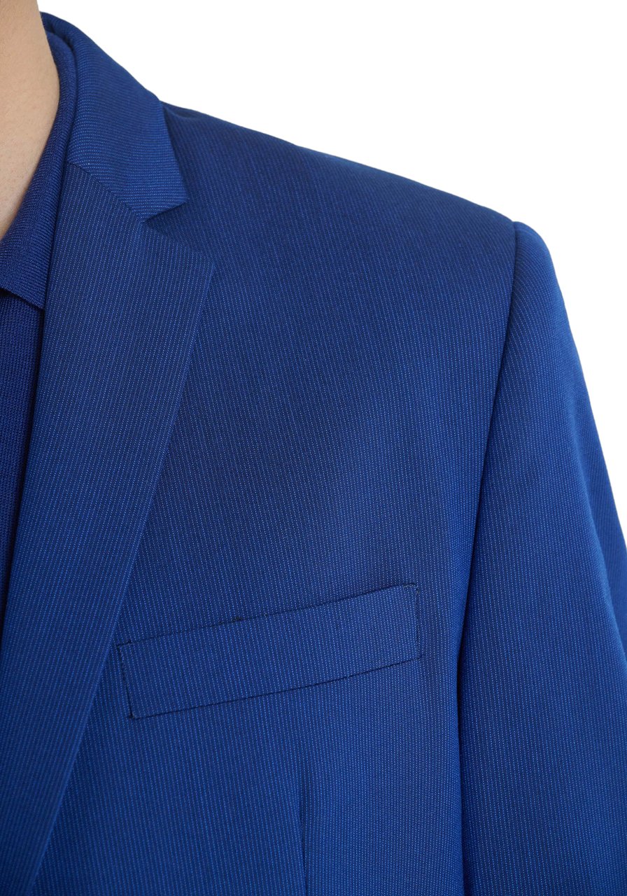 Antony Morato JACKET BONNIE SLIM FIT MICRO PATTERN Blauw