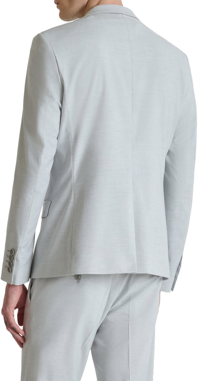 Antony Morato JACKET BONNIE SLIM FIT MICRO PATTERN Grijs