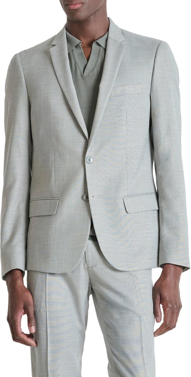 Antony Morato JACKET BONNIE  SLIM FIT IN SLUB STRETCH Groen