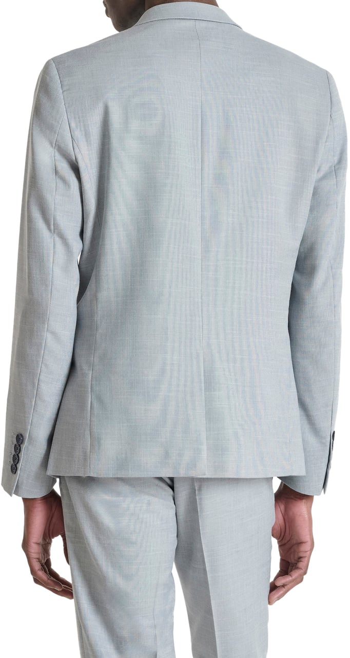 Antony Morato JACKET BONNIE  SLIM FIT IN SLUB STRETCH Blauw