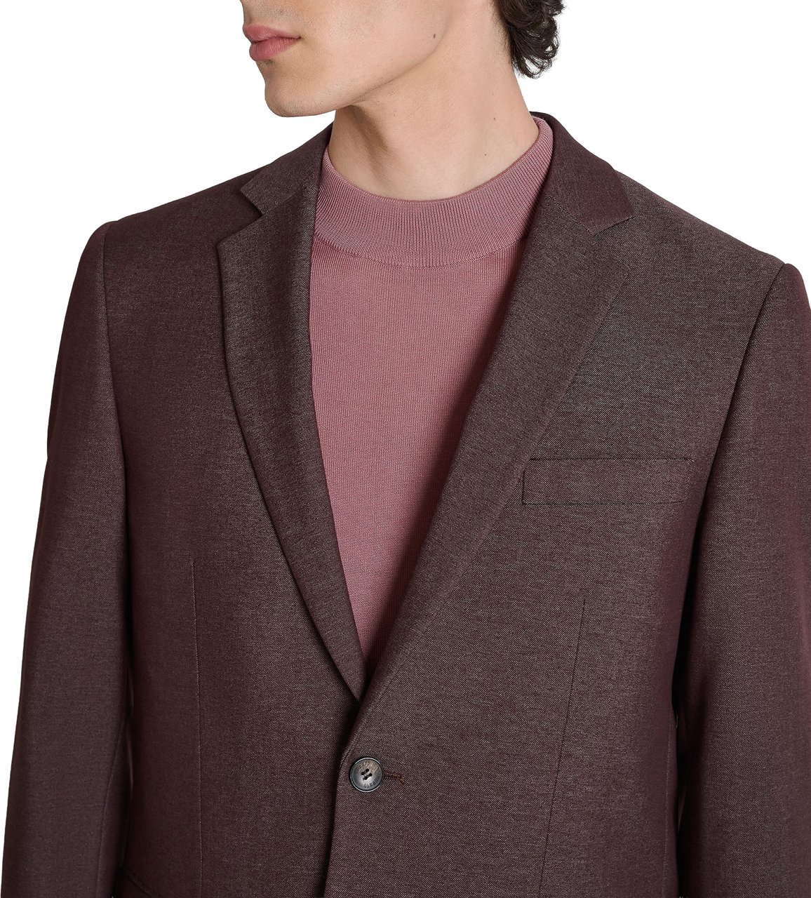 Antony Morato JACKET LUIS REGULAR FIT IN VISCOSE BLEND FABRIC Rood