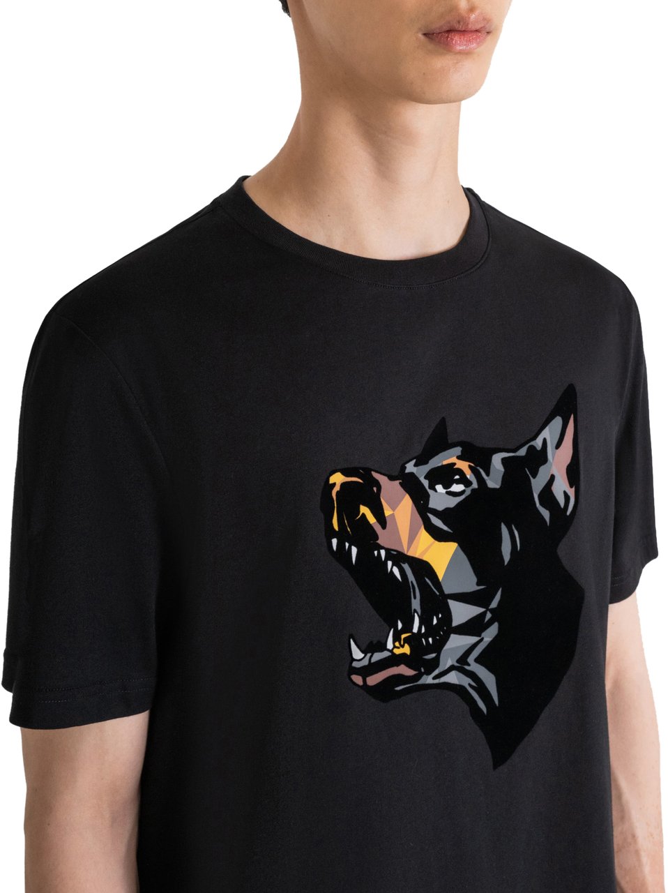 Antony Morato T-SHIRT REGULAR FIT Zwart