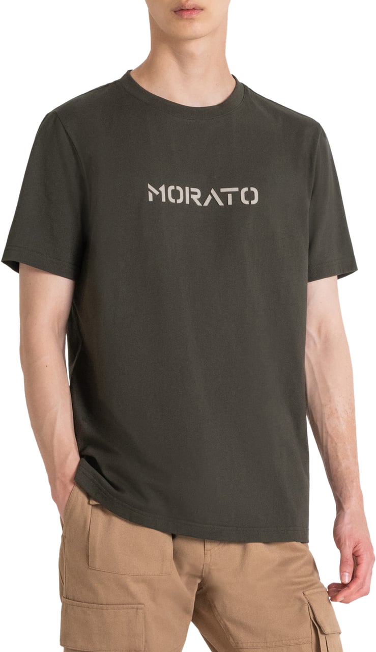 Antony Morato T-SHIRT REGULAR FIT Groen