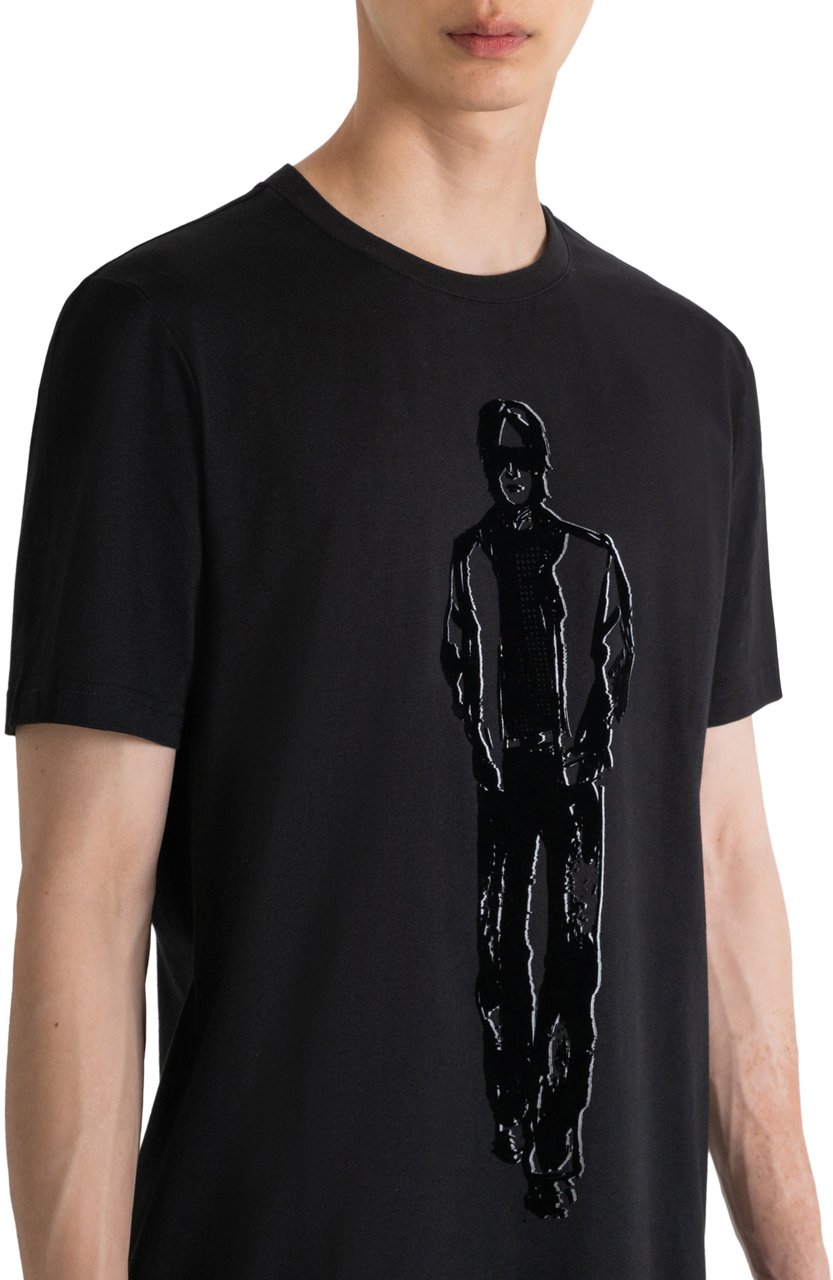 Antony Morato -SHIRT REGULAR FIT Zwart