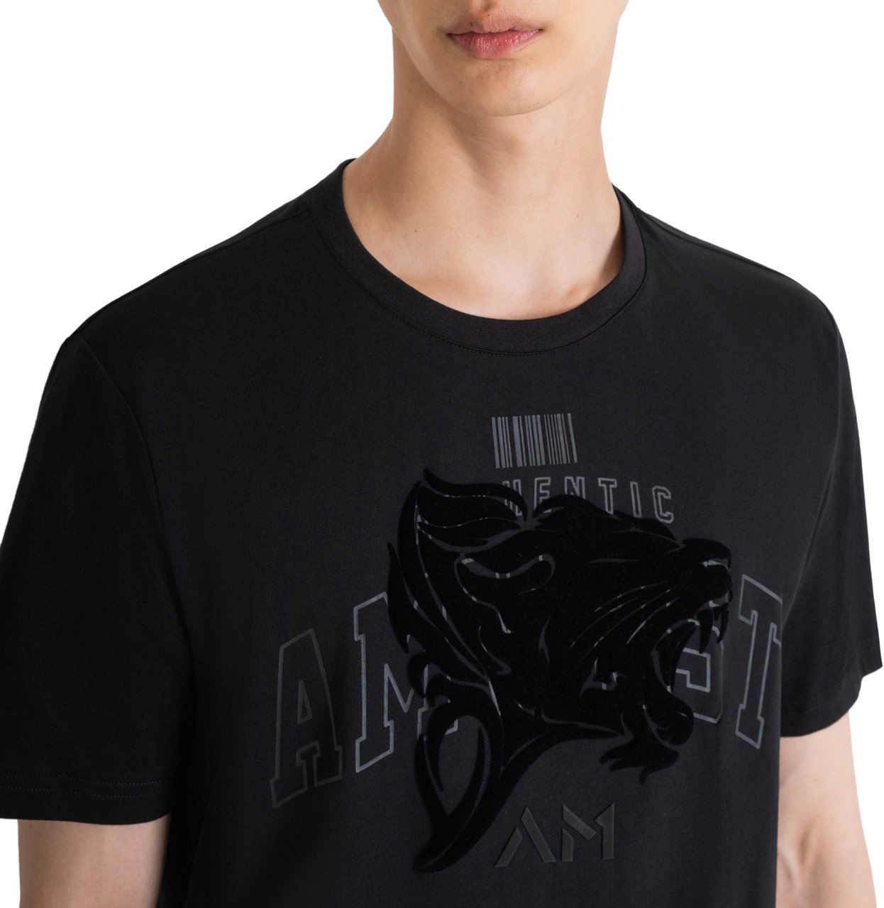 Antony Morato T-SHIRT REGULAR FIT Zwart