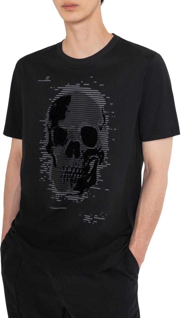 Antony Morato T-SHIRT REGULAR FIT Zwart