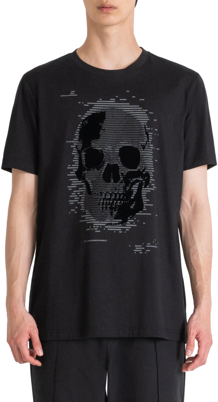 Antony Morato T-SHIRT REGULAR FIT Zwart