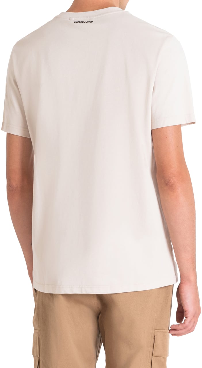Antony Morato T-SHIRT REGULAR FIT IN JERSEY COTTON FABRIC Beige