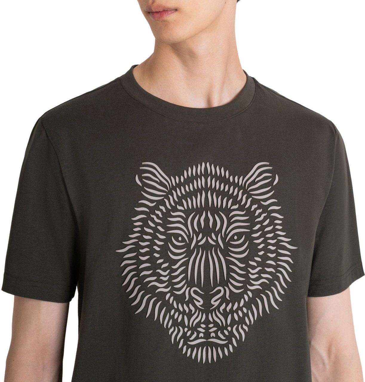 Antony Morato T-SHIRT REGULAR FIT Groen